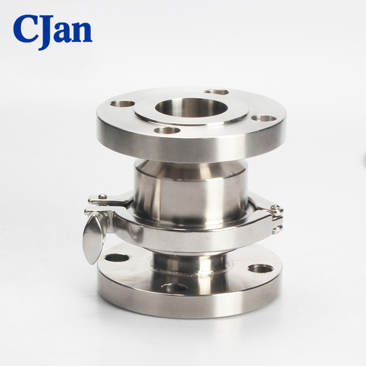 Stainless Steel Non Return Flange check Valve for Milk