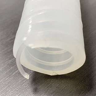 TYPE SPSD - بلاستيك شفاف Spiral Reinforced Silicone Hose