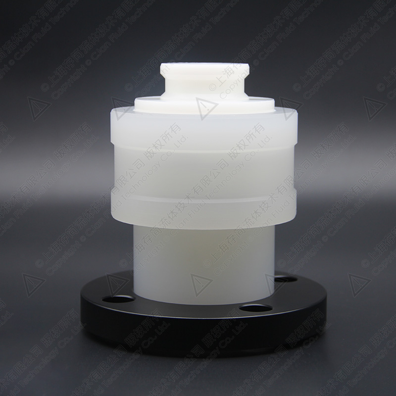 PCTFE Flanged Coupler السريع - FLQC