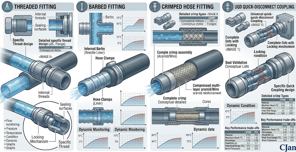 liquid cooling hose fitting selection workflow for AI data centers